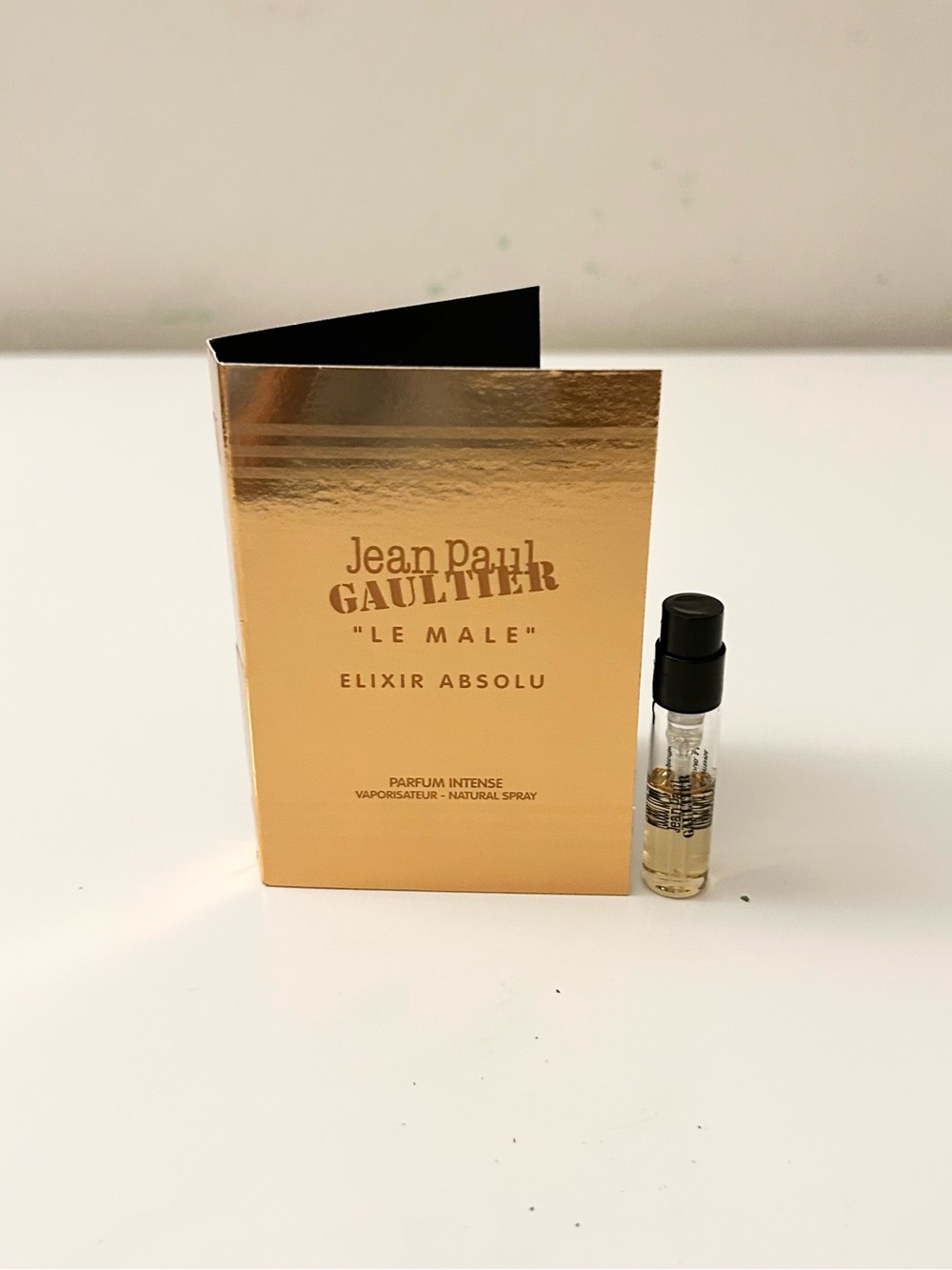 🌸JEAN PAUL GAULTIER "Le Male" Elixir Absolu Parfum Intense Vial Spray Sample 1.5